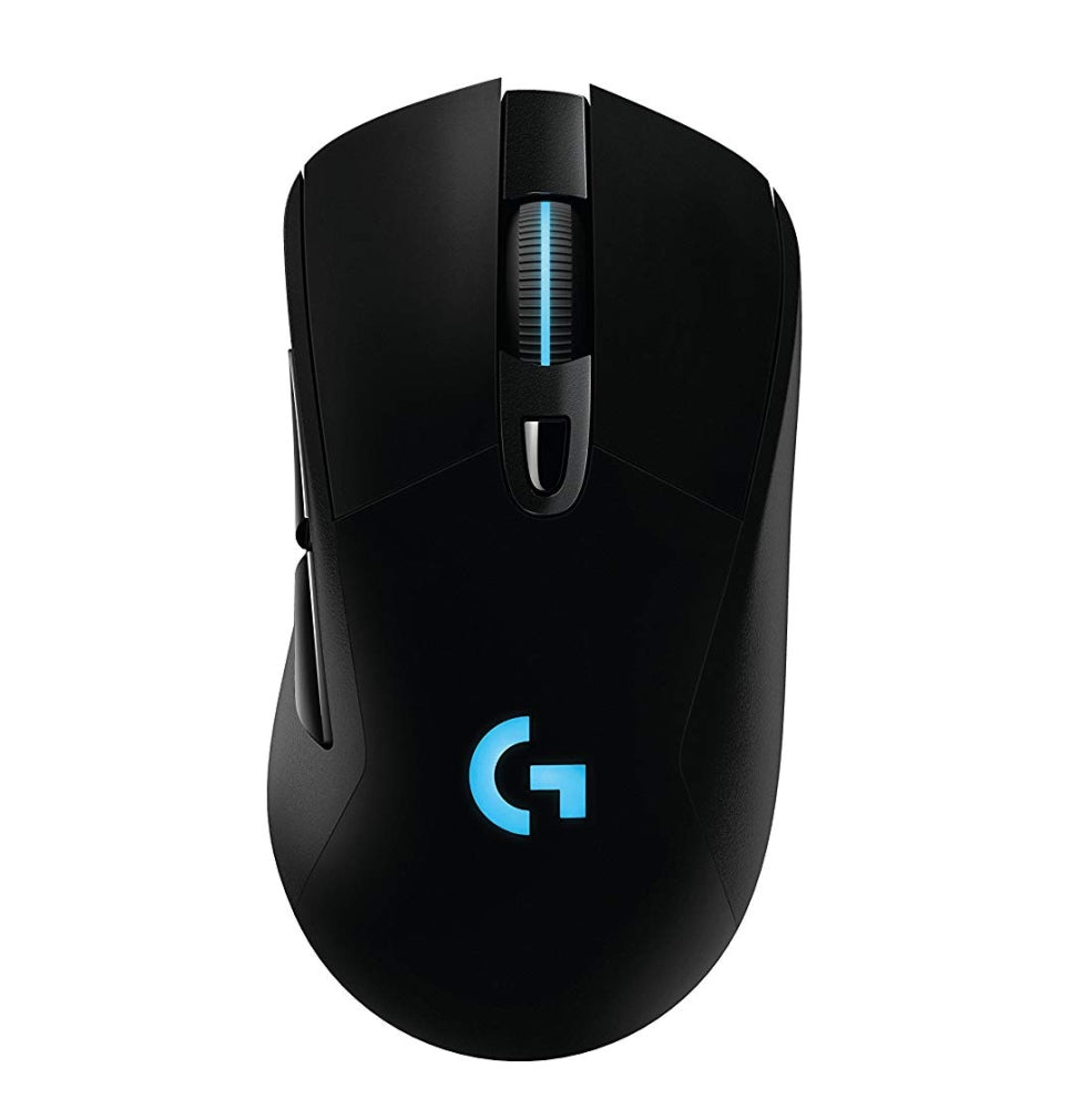 Мишка, Logitech G703 Wireless Mouse, Lightsync RGB, Lightspeed Wireless, HERO 25K DPI Sensor, 400 IPS, 6 Programmable Buttons, 95g, Black