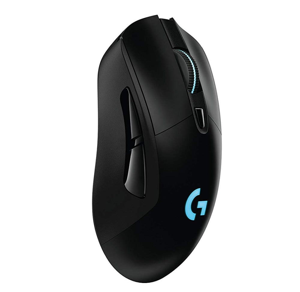 Мишка, Logitech G703 Wireless Mouse, Lightsync RGB, Lightspeed Wireless, HERO 25K DPI Sensor, 400 IPS, 6 Programmable Buttons, 95g, Black