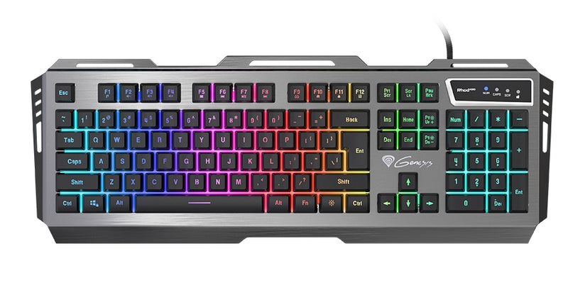 Клавиатура, Genesis Gaming Keyboard Rhod 420 RGB Backlight, US Layout