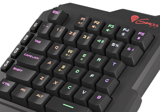 Клавиатура, Genesis Gaming Keyboard Thor 100 Keypad Rgb Backlight