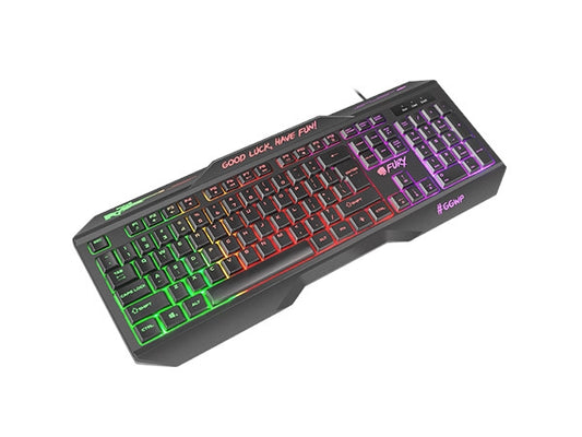 Клавиатура, Fury Gaming Keyboard Hellfire, 2 Backlight, US Layout