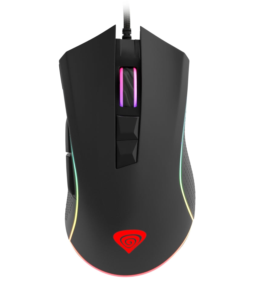 Мишка, Genesis Gaming Mouse Krypton 770 12000Dpi Optical With Software Rgb Illuminated Black