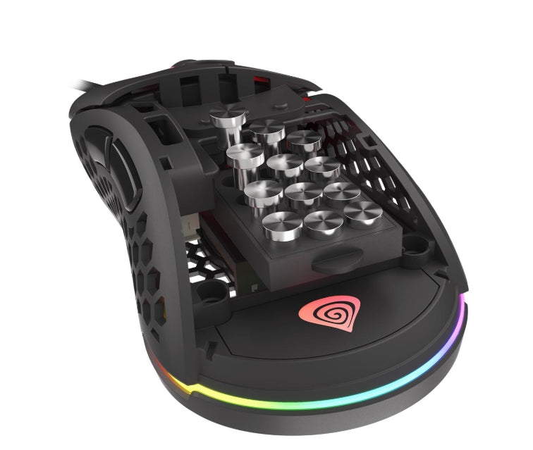 Мишка, Genesis Ultralight Gaming Mouse Xenon 800 16000 dpi RGB Black