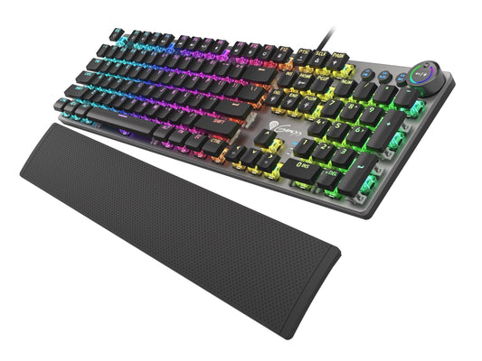 Клавиатура,Genesis Mechanical Gaming Keyboard Thor 380 RGB Backlight Blue Switch US Layout