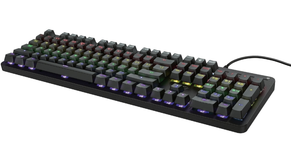 Клавиатура, TRUST GXT 863 Mazz Mechanical Illuminated Keyboard US