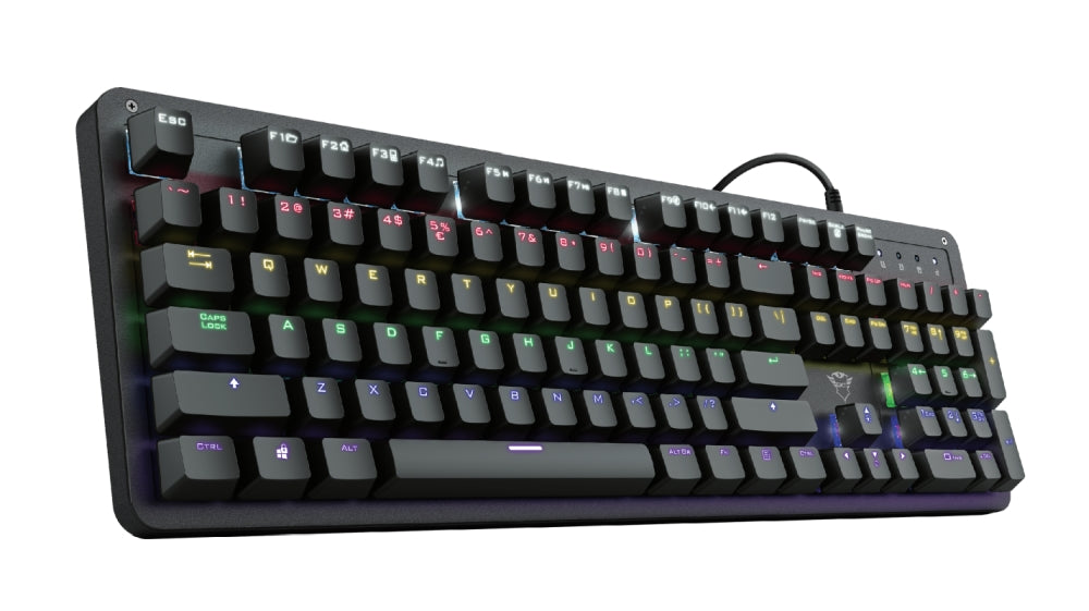 Клавиатура, TRUST GXT 863 Mazz Mechanical Illuminated Keyboard US