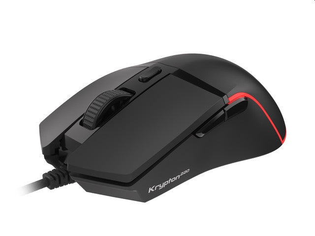 Мишка, Genesis Gaming Mouse Krypton 220 RGB 6400 DPI With Software Black