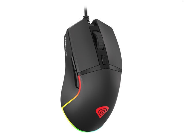 Мишка, Genesis Gaming Mouse Krypton 220 RGB 6400 DPI With Software Black