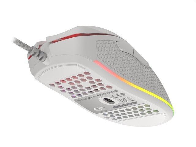 Мишка, Genesis Gaming Mouse Krypton 555 8000DPI RGB White Software