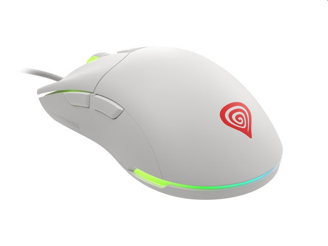 Мишка, Genesis Gaming Mouse Krypton 8000DPI RGB Ultralight White PAW3333