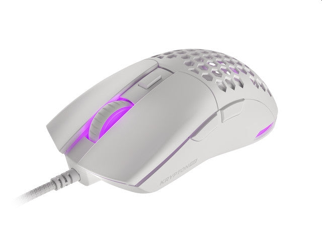 Мишка, Genesis Gaming Mouse Krypton 8000DPI RGB Ultralight White PAW3333