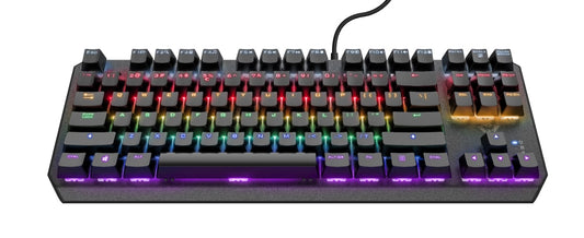 Клавиатура, TRUST GXT 834 Callaz TKL Mechanical Illuminated Keyboard US