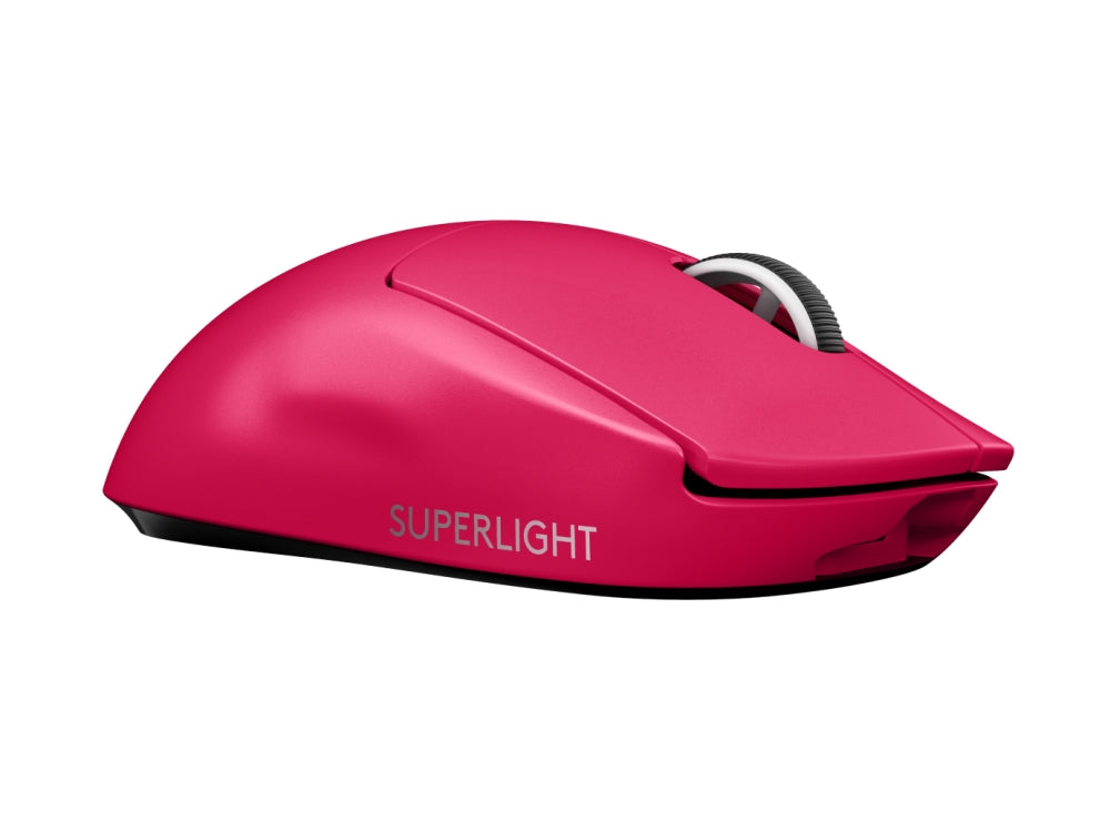 Мишка, Logitech G Pro X Superlight Wireless Mouse, Lightspeed Wireless 1ms, HERO 25K DPI Sensor, 400 IPS, Onboard Memory, >63g, Magenta