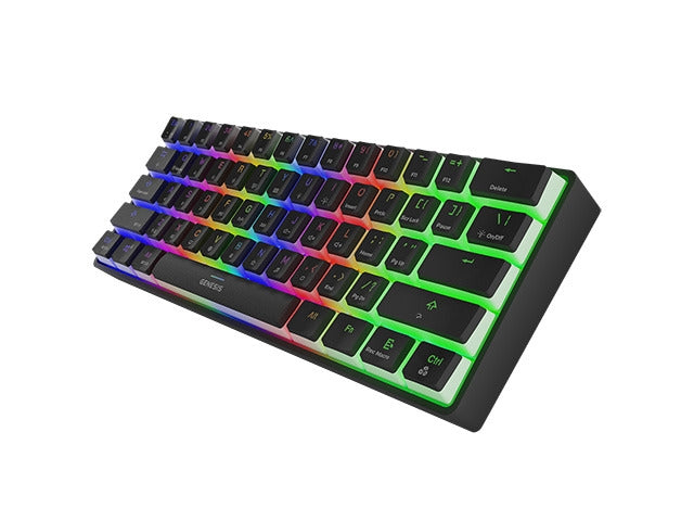 Клавиатура, Genesis Mechanical Gaming Keyboard Thor 660 Wireless RGB Backlight Gateron Red Black