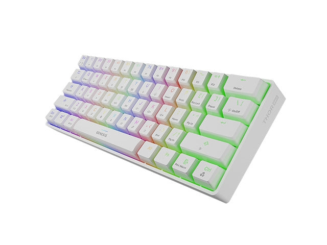 Клавиатура, Genesis Mechanical Gaming Keyboard Thor 660 Wireless RGB Backlight Gateron Red White