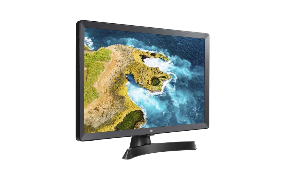 Монитор, LG 24TQ510S-PZ, 23.6" WVA, LED, Smart webOS, TV Tuner DVB-T2/C /S2, 1000:1, Mega DFC, 200cd, 1366x768