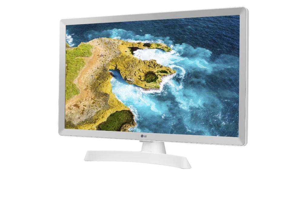 Монитор, LG 24TQ510S-WZ, 23.6" WVA, LED, Smart webOS, TV Tuner DVB-T2/C /S2, 1000:1, Mega DFC, 200cd, 1366x768