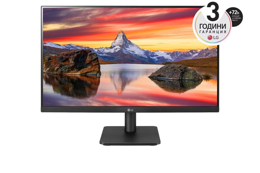 Монитор, LG 24MP400P-B, 23.8 IPS, 5ms (GtG at Faster), 75z, 10001, Dynamic Action Sync, 250 cdm2, Full HD 1920x1080