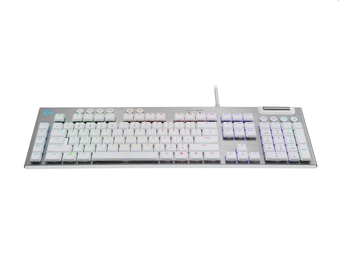 Клавиатура, Logitech G815 LIGHTSPEED RGB Mechanical Gaming Keyboard GL Tactile - WHITE - US INT`L - USB - N/A - INTNL-973 - TACTILE SWITCH