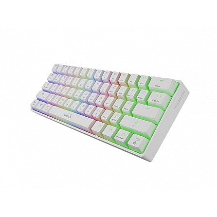 Клавиатура, Genesis Mechanical Gaming Keyboard Thor 660 Wireless RGB Backlight White GATERON BROWN