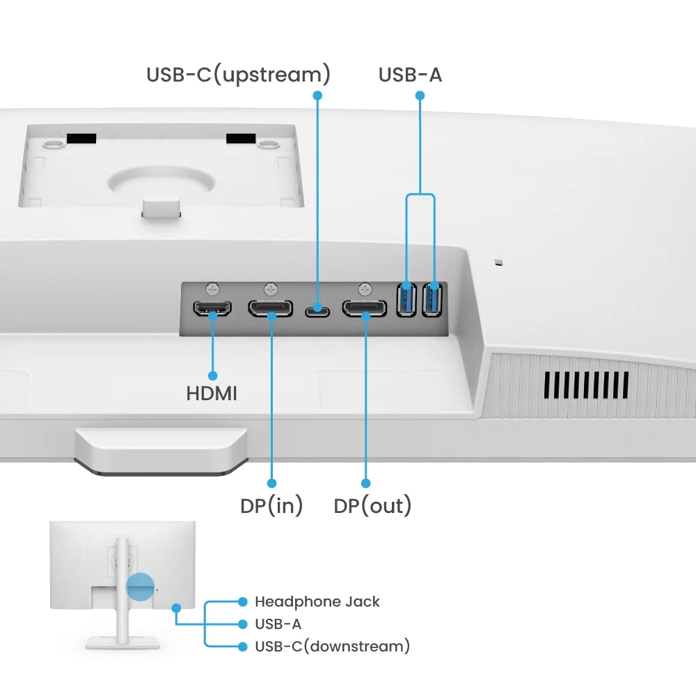 Монитор, BenQ GW2790QT 27" IPS, 5ms, QHD 2560x1440, 75Hz