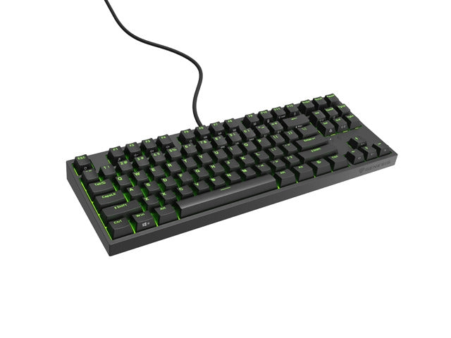 Клавиатура, Genesis Gaming Keyboard Thor 404 TKL Black RGB Backlight US Layout Brown Switch