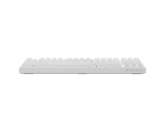 Клавиатура, Genesis Gaming Keyboard Thor 404 TKL White RGB Backlight US Layout Brown Switch