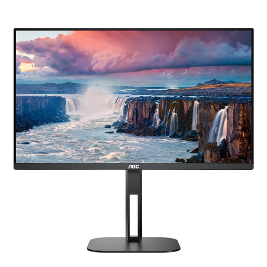 Монитор, AOC Q27V5C/BK, 27" IPS WLED, 2560x1440@75Hz