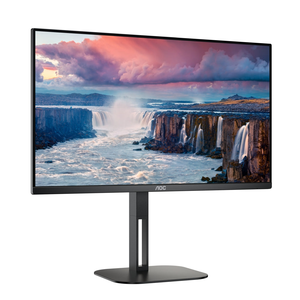 Монитор, AOC Q27V5C/BK, 27" IPS WLED, 2560x1440@75Hz