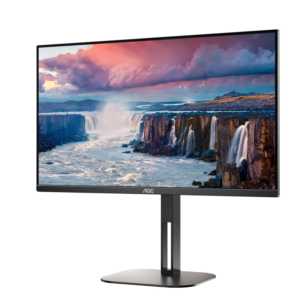 Монитор, AOC Q27V5C/BK, 27" IPS WLED, 2560x1440@75Hz