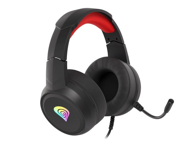 Genesis Gaming Headset Neon 200 RGB Black-Red - NSG-1609