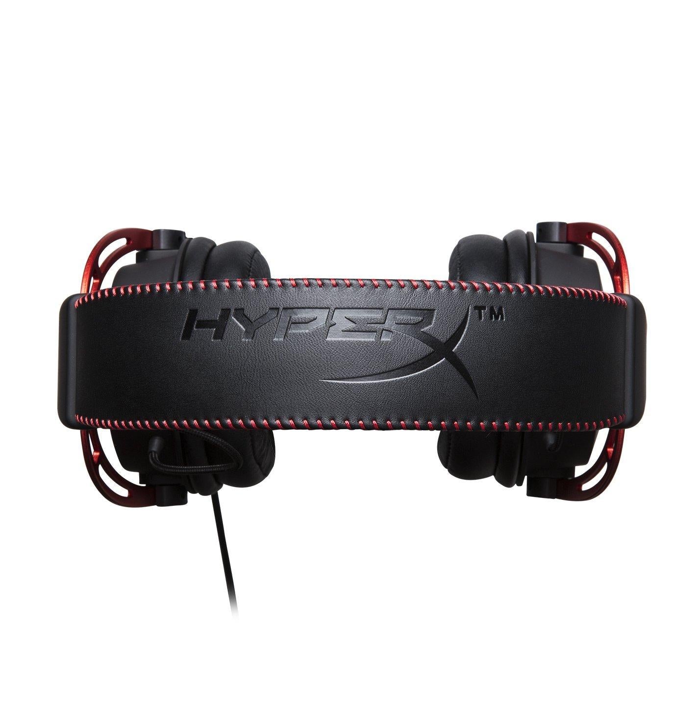 Геймърски слушалки HyperX Cloud Alpha, ЧеренЧервен - HX-HEAD-CA-RD