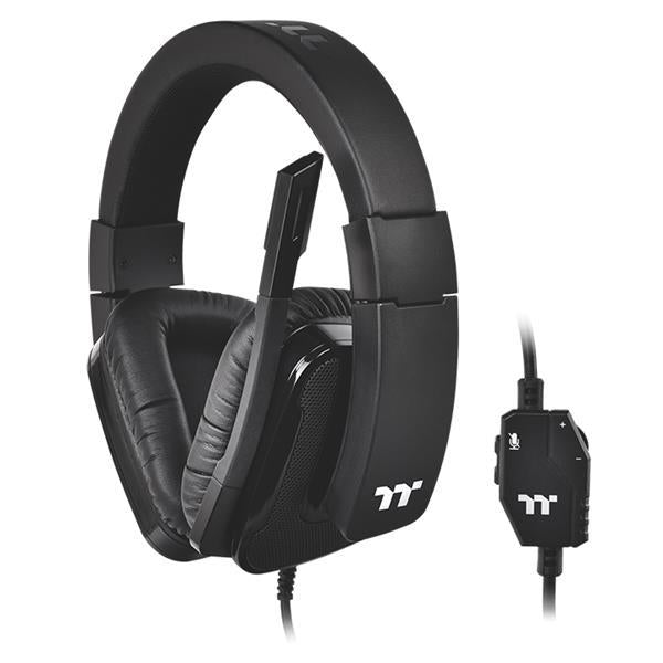 Геймърски слушалки TteSports Shock XT, Черен - THER-HEAD-SHX-ANECBK-35