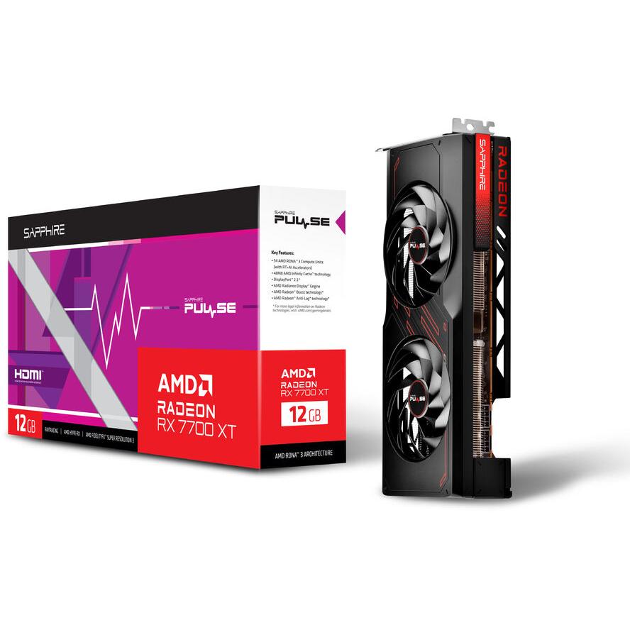 Sapphire Radeon RX7700XT Gaming Pulse 12GB GDDR6