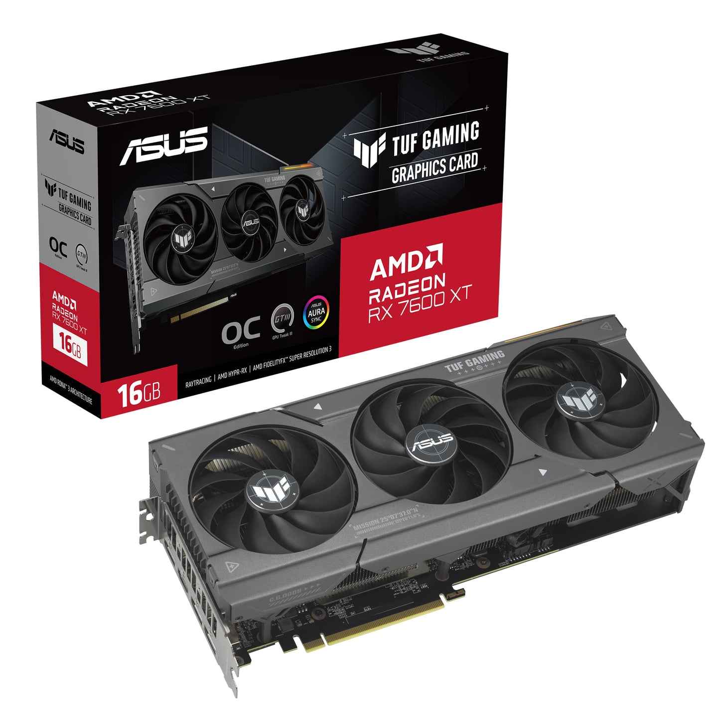 ASUS TUF-RX7600XT-O16G-GAMING