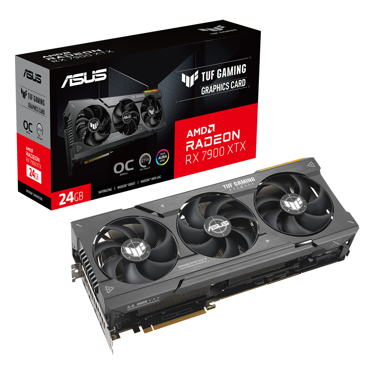 ASUS TUF-RX7900XTX-O24G-GAMING 24GB GDDR6