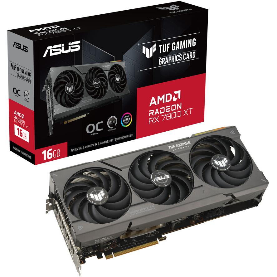 ASUS TUF GAMING AMD RADEON RX 7800 XT OC 16GB GDDR6