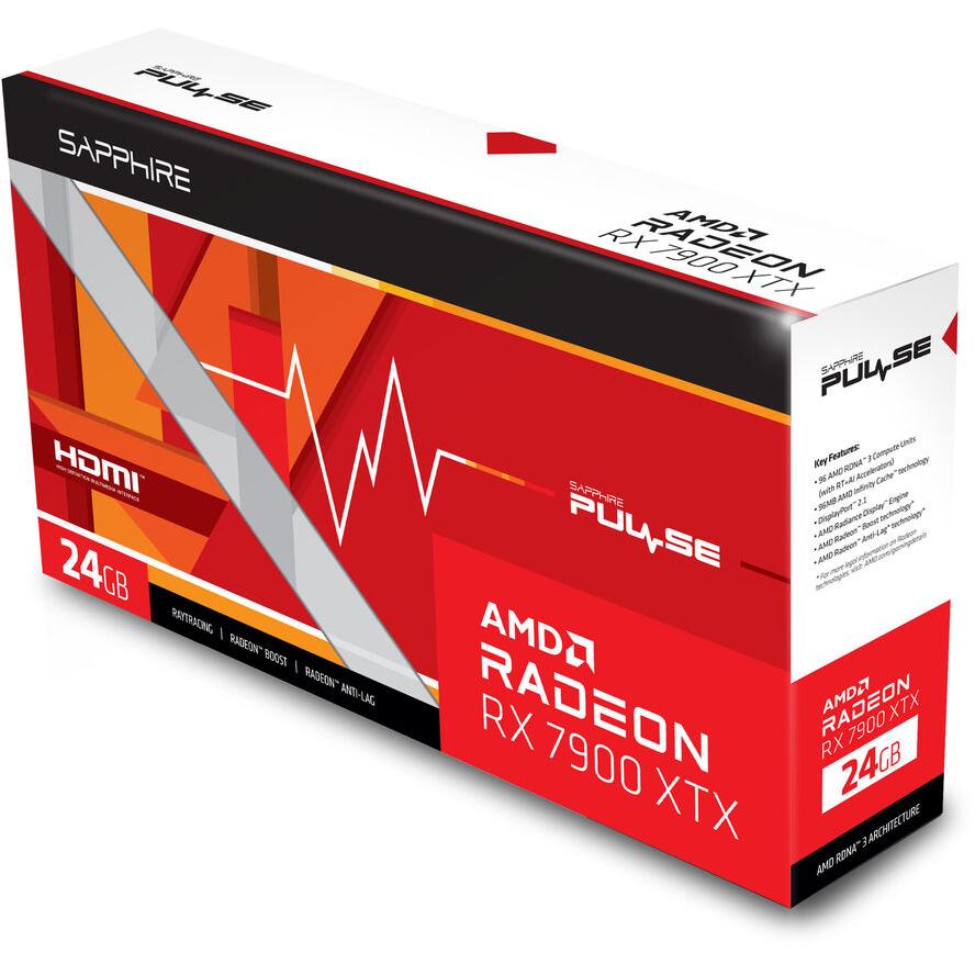 Sapphire Radeon RX7900XTX Gaming Pulse OC 24GB GDDR6