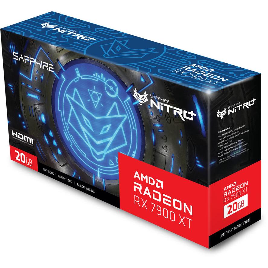 Sapphire Radeon RX7900XT Gaming OC Nitro+ 20GB GDDR6