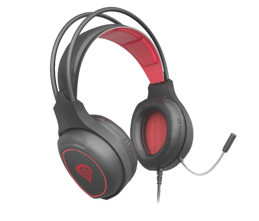 Genesis Gaming Headset Radon 300 Virtual 7.1 Black-Red - NSG-1578