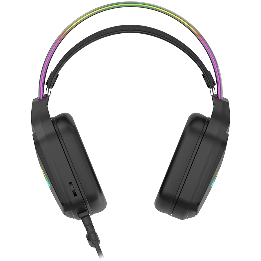 CANYON Darkless GH-9A, RGB gaming headset with Microphone, Microphone frequency response 20HZ~20KHZ - CND-SGHS9A