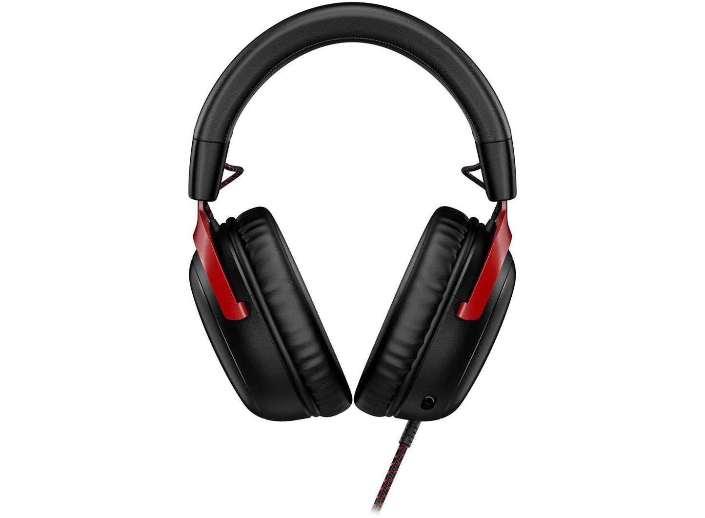 Геймърски слушалки HyperX Cloud III, Микрофон, ЧерноЧервено - HX-HEAD-CIII-BK-RED