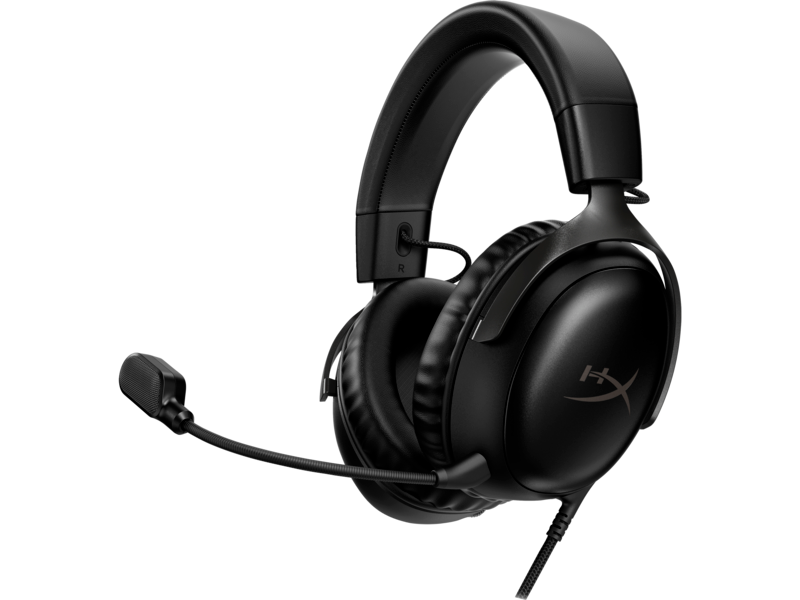 Геймърски слушалки HyperX Cloud III, Микрофон, Черно - HX-HEAD-CIII-BLACK