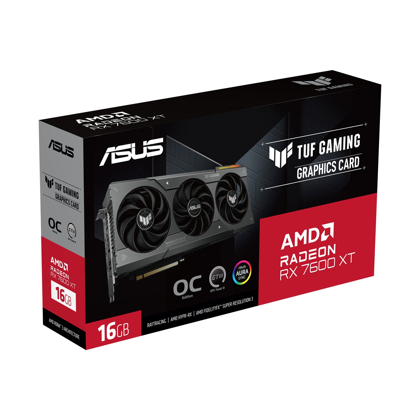 ASUS TUF-RX7600XT-O16G-GAMING