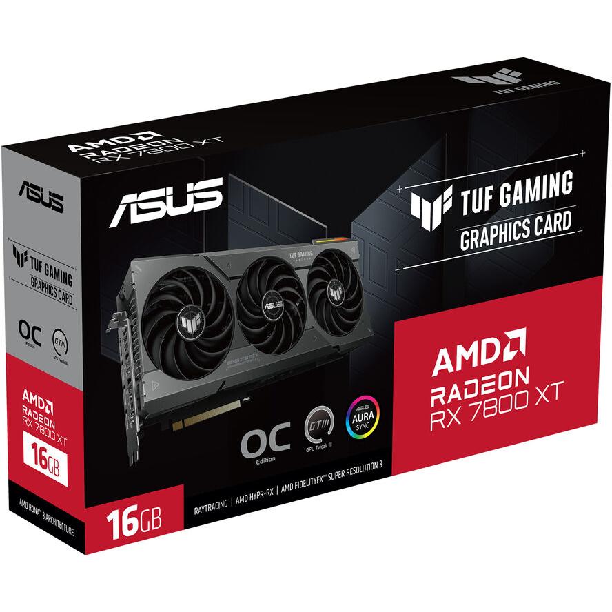 ASUS TUF GAMING AMD RADEON RX 7800 XT OC 16GB GDDR6