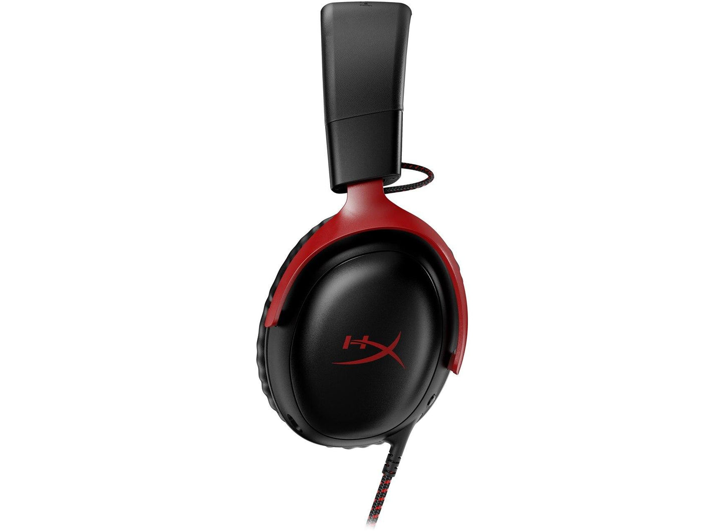 Геймърски слушалки HyperX Cloud III, Микрофон, ЧерноЧервено - HX-HEAD-CIII-BK-RED