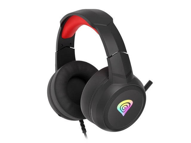 Genesis Gaming Headset Neon 200 RGB Black-Red - NSG-1609