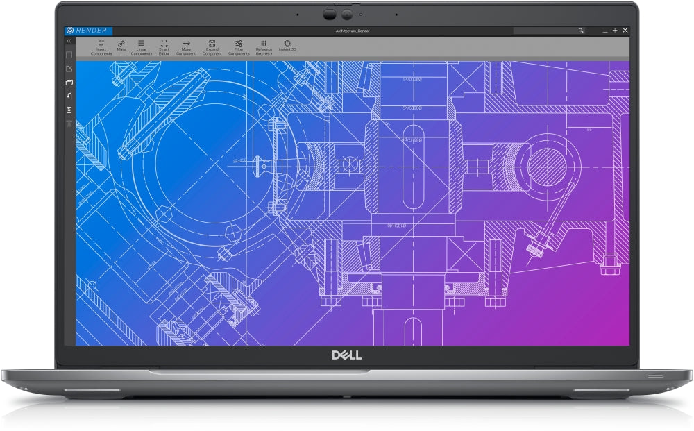 Лаптоп, Dell Precision 3570, i7-1255U vPro