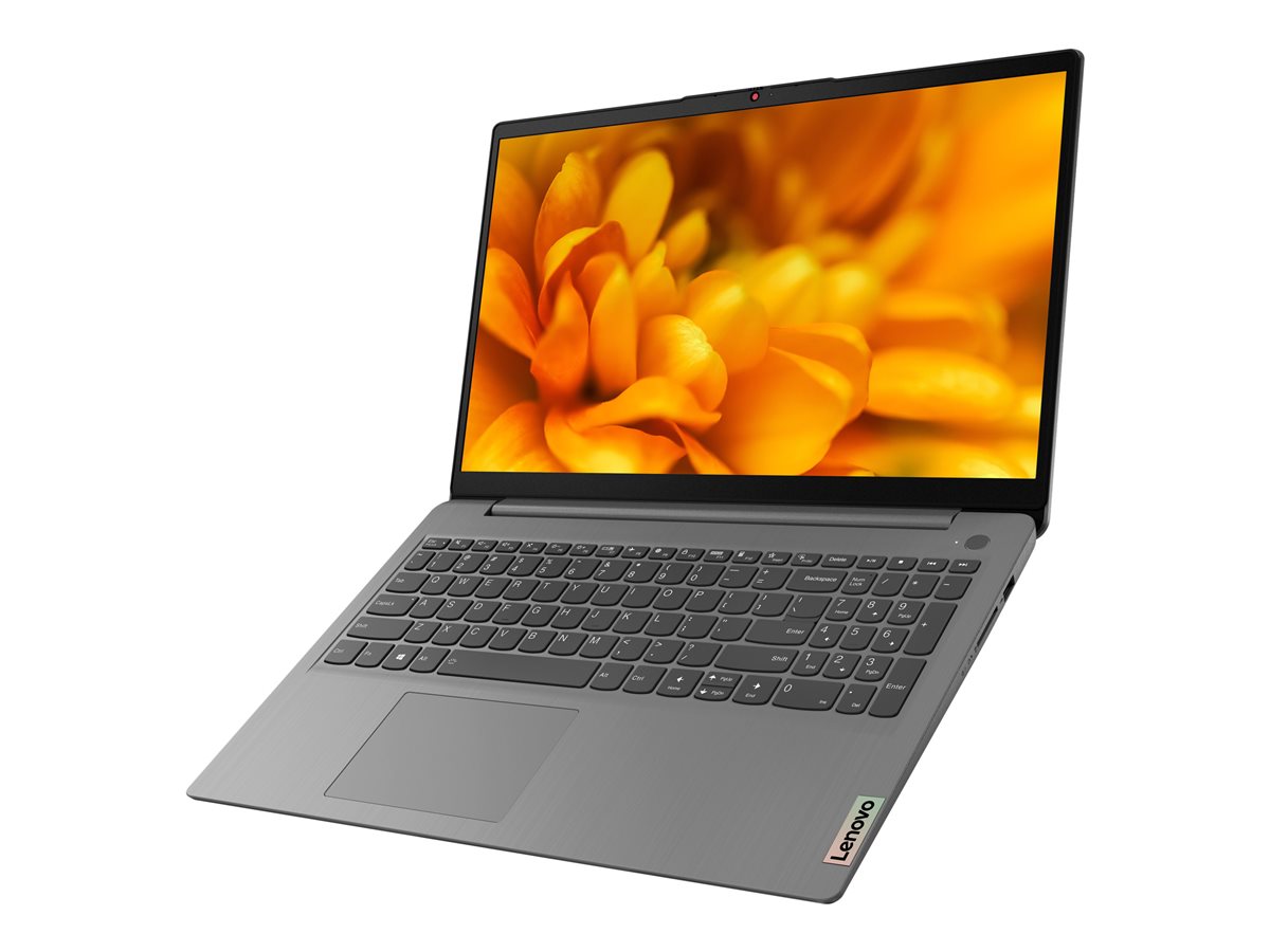 Лаптоп LENOVO IP 3, Intel Core i3 (11th Gen) 1115G4 / 3 GHz, 12 GB (1 x 8 GB + 4 GB (soldered)), SSD 512GB - 82H802R5BM